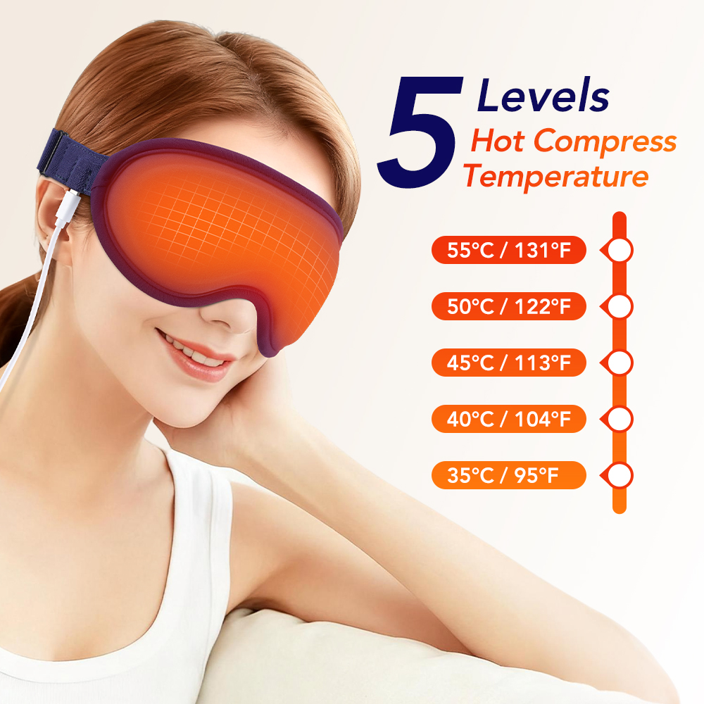 Elektryczna maska na oczy z pa – Eye Mask Heated recenzja i cena