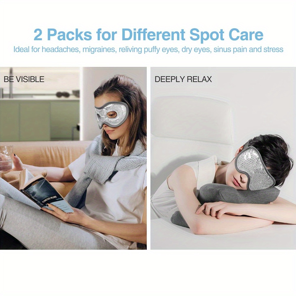 2 sztuki / zestaw Żelowa maska – Eye Mask Heated recenzja i cena