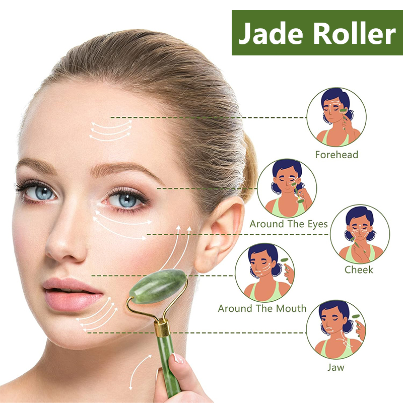 Naturalny Jadeitowy Roller do  – Jade Roller Stone recenzja i cena