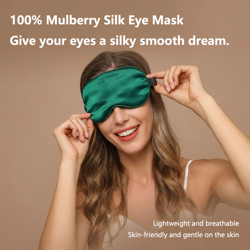Maska do spania na oczy, jedwa – Eye Mask Heated recenzja i cena