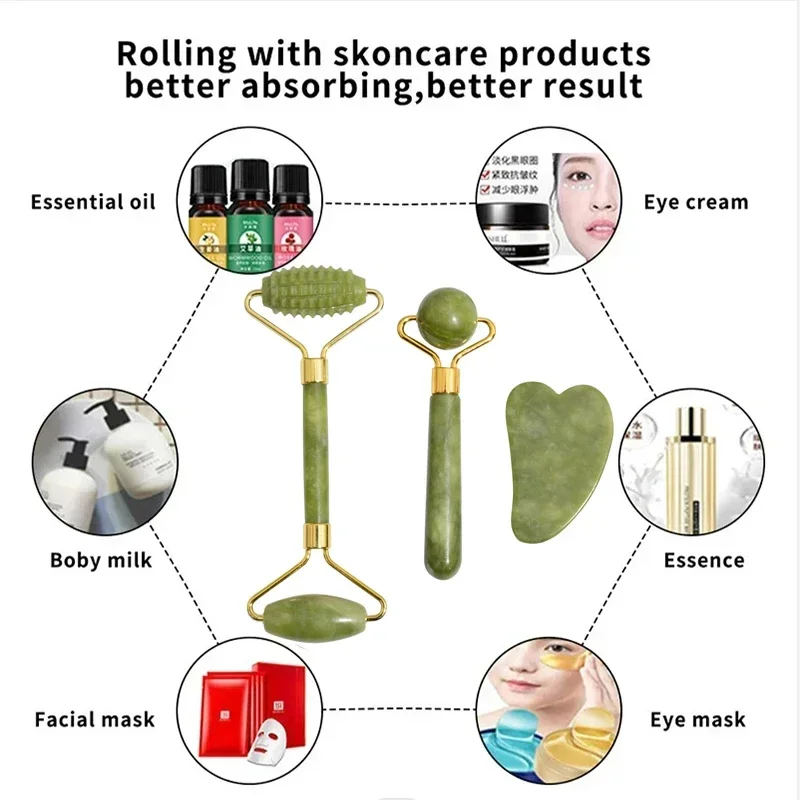 Naturalny jadeitowy wałek do t – Jade Roller Stone recenzja i cena