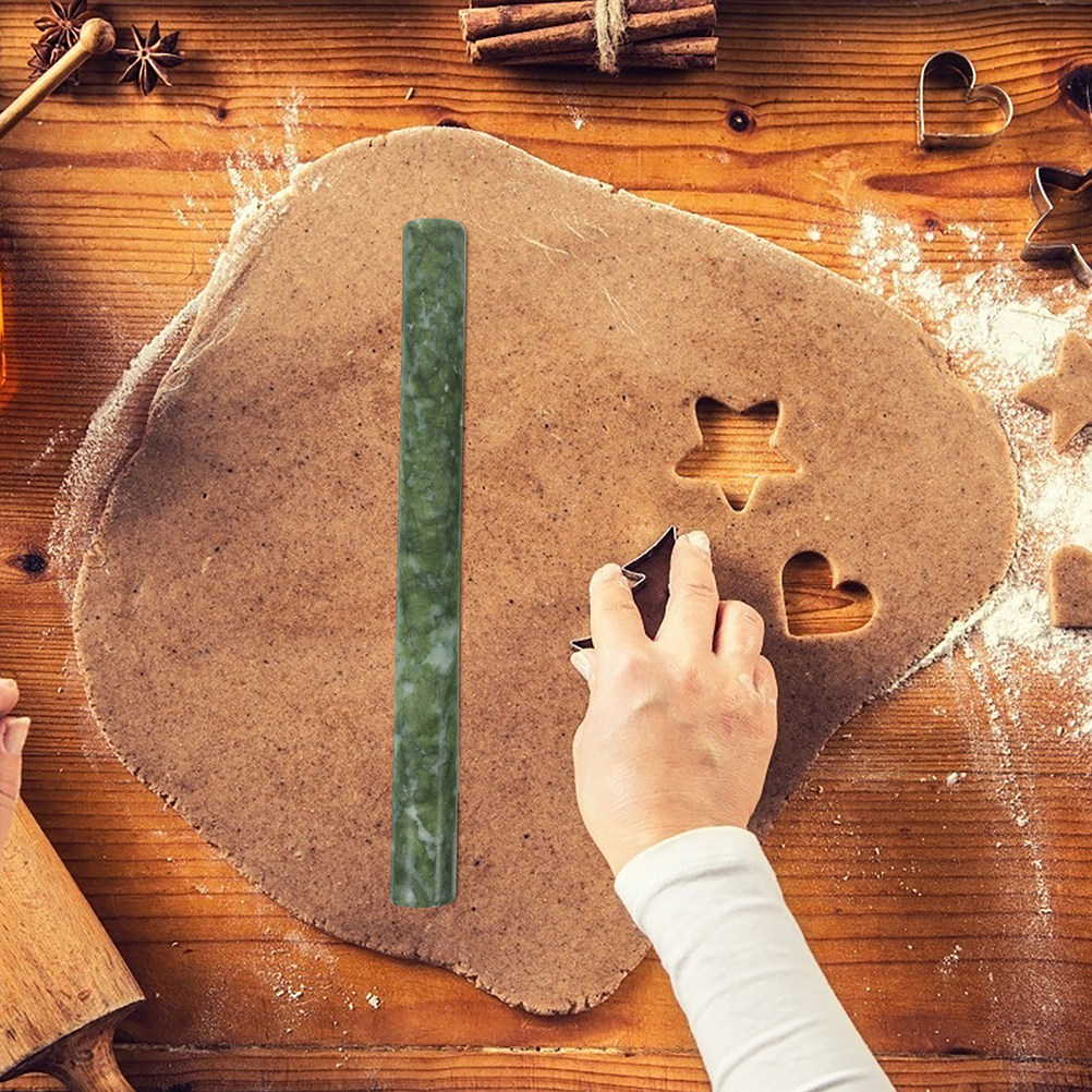2 szt. Wałek do ciasta z natur – Jade Roller Stone recenzja i cena