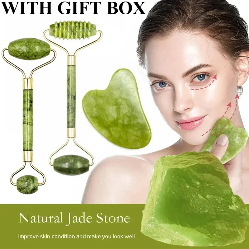 Naturalny Jadeitowy Roller do  – Jade Roller Stone recenzja i cena