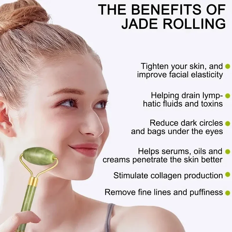 Naturalny Jadeitowy Roller do  – Jade Roller Stone recenzja i cena